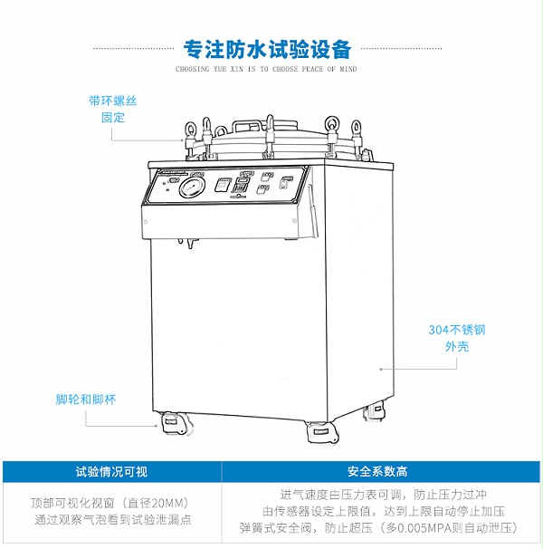 车载摄像头防水测试设备（IPX8级）