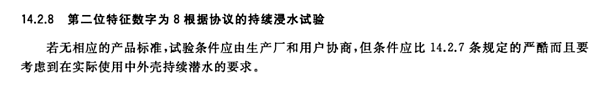 浸水试验