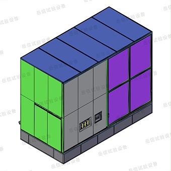 储能柜IPX6喷水试验装置