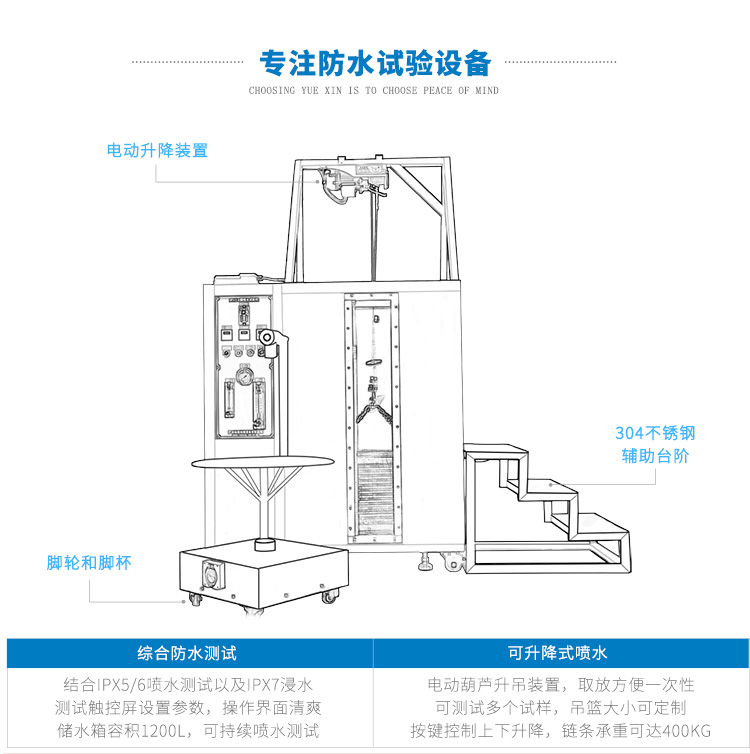 防浸水试验设备