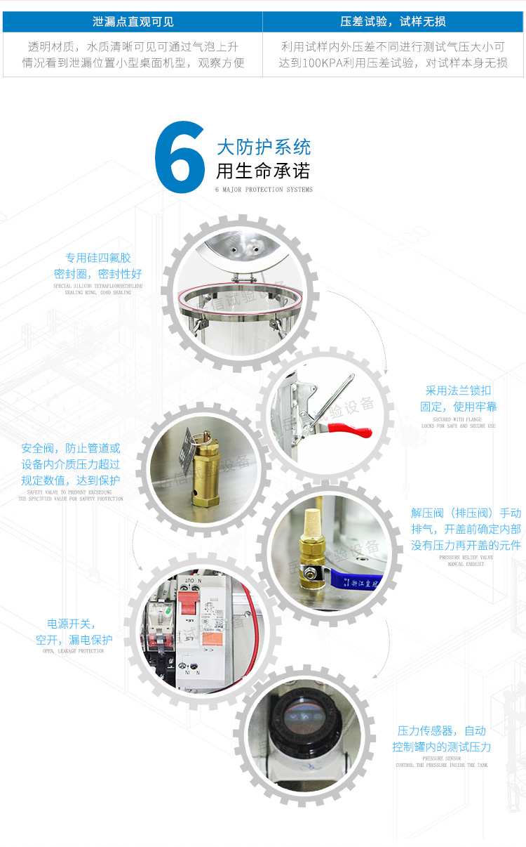 样品托盘放置 样品防水进行测试