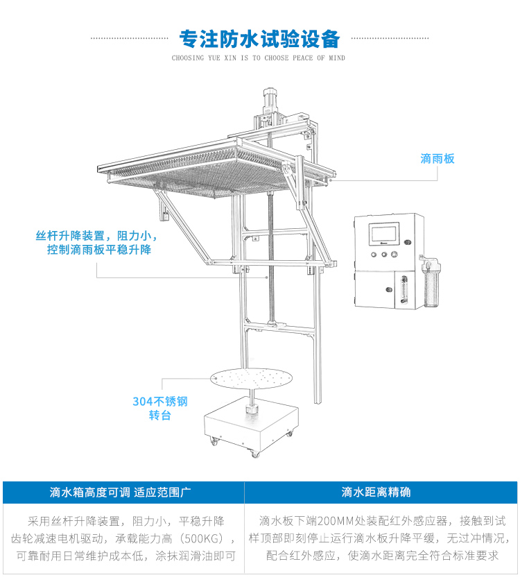 电风扇IPX2等级防水试验装置