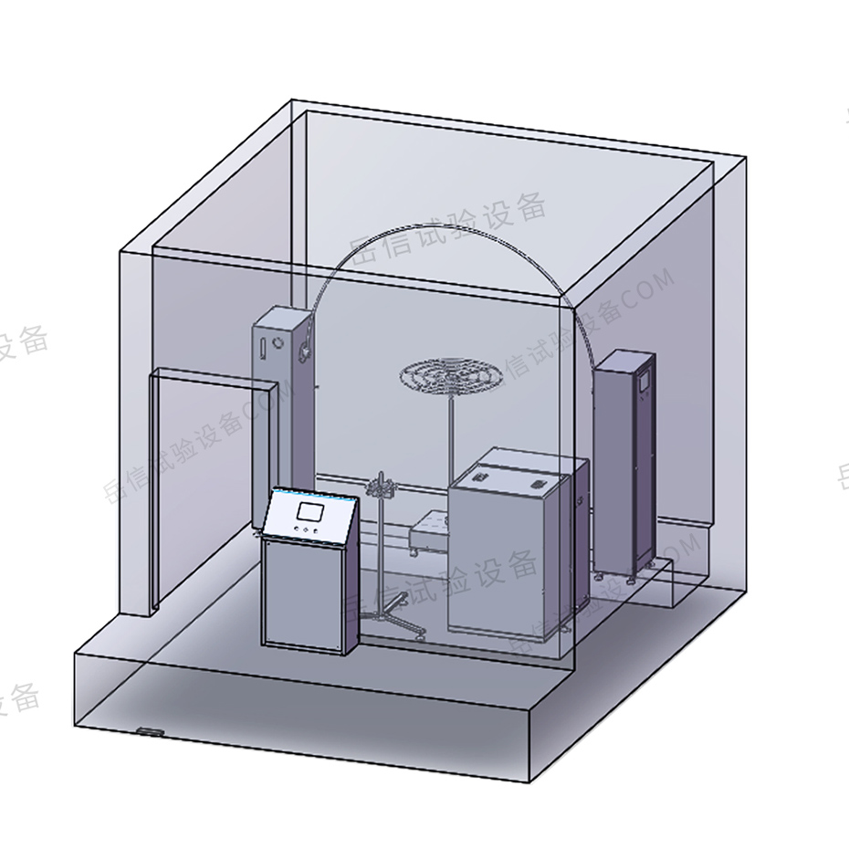 IPX3-6开放式<i style='color:red'>淋雨试验房</i>